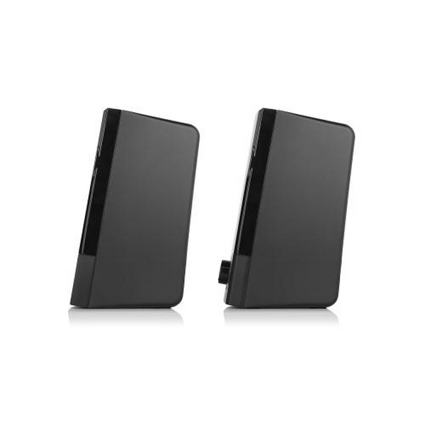 Колонки 2.0 REAL-EL S-90 Black, 2 x 3 Вт, пластиковий корпус, живлення от USB, керування спереду - 4