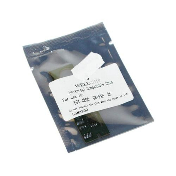 Чіп для Samsung SCX-D4200A, Black, SCX-4200/4210/4220, 3000 копій, WellChip (CSM4200)