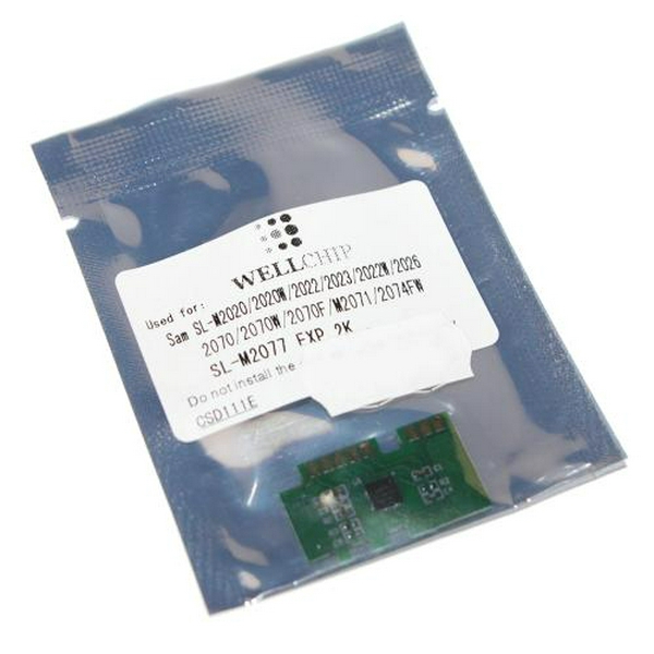 Чіп для Samsung MLT-D111S, Black, SL-M2020/M2070, 2000 копій, WellChip (CSD111E)
