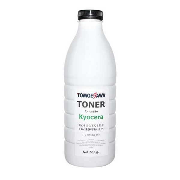 Тонер Kyocera TK-1110/TK-1120, Black, FS-1020/1025/1040/1060/1120/1125/1325, 500 г, Tomoegawa (TG-KM1020-05)