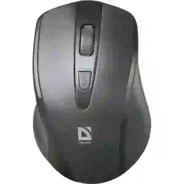 Миша бездротова Defender Datum MM-265, Black, USB, оптична, 800/1200/1600 dpi, 4 кнопки, 2xAAA, мініатюрний наноприймач (52265)