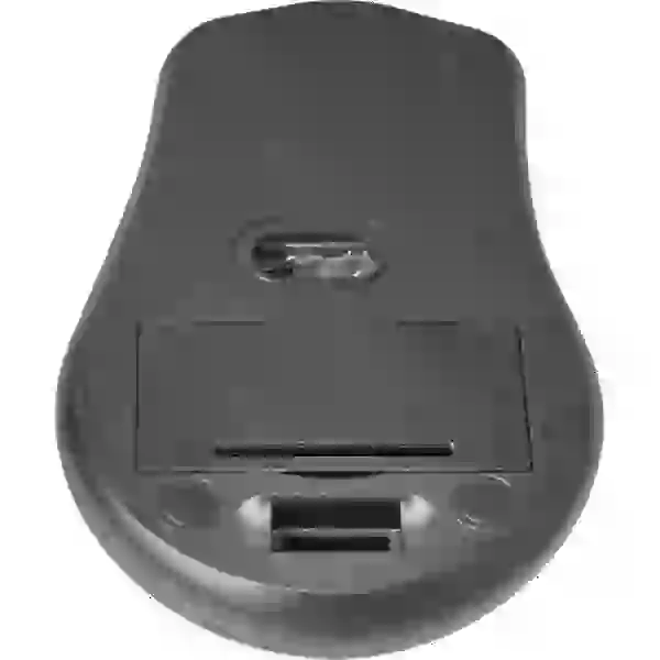 Миша бездротова Defender Datum MM-265, Black, USB, оптична, 800/1200/1600 dpi, 4 кнопки, 2xAAA, мініатюрний наноприймач (52265) - 2
