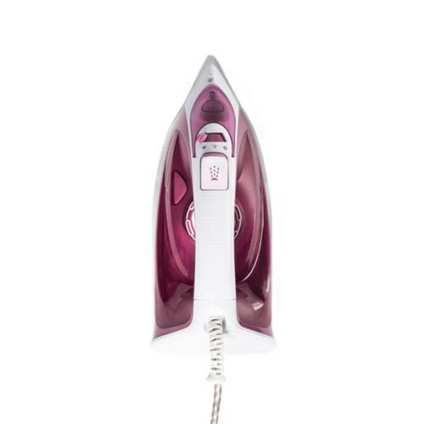 Праска Holmer HIТ-2640, White/Pink, 2600W, кераміка, паровий удар 140 г/хв, постійна подача пари 40 г/хв, вертикальне відпарювання, очищення від накипу - 3
