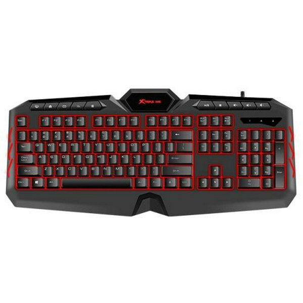 Клавіатура XTRIKE ME KB-509 USB RGB Black (6932391923559)