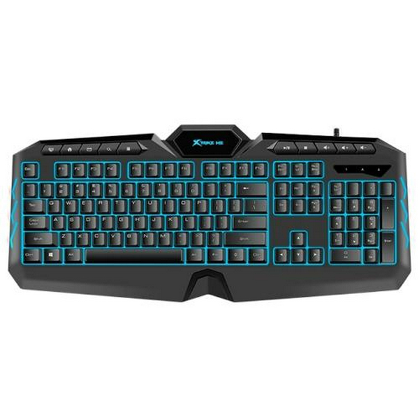 Клавіатура XTRIKE ME KB-509 USB RGB Black (6932391923559) - 2