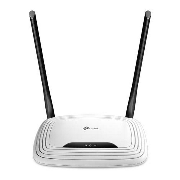 Роутер TP-LINK TL-WR841N, Wi-Fi 802.11b/g/n, до 300 Mb/s, 2.4GHz, 4 LAN 10/100 Mb/s, RJ45 10/100Mb/s (FE), 2 зовнішні не знімні антени