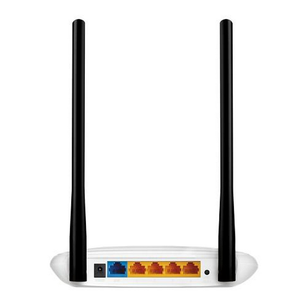 Роутер TP-LINK TL-WR841N, Wi-Fi 802.11b/g/n, до 300 Mb/s, 2.4GHz, 4 LAN 10/100 Mb/s, RJ45 10/100Mb/s (FE), 2 зовнішні не знімні антени - 3