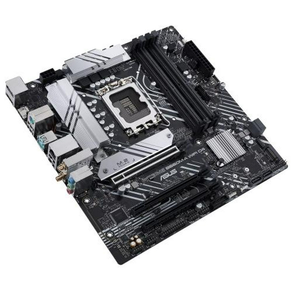 Мат.плата LGA1700, Asus PRIME B660M-A WIFI D4, B660, 4xDDR4, Int.Video(CPU), 4xSATA3, 2xM.2, 1xPCI-E 16x 4.0, 2xPCI-E 16x 3.0, ALC897, GLan, WiFi 6, Bluetooth 5.2, 5xUSB3.2/6xUSB2.0, HDMI/DP, MicroATX - 4