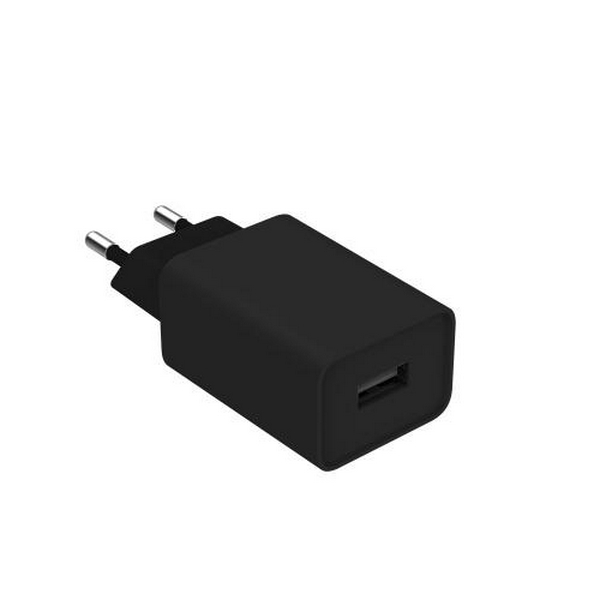 Мережевий зарядний пристрій ColorWay, Black, 1xUSB, 2A, 10W, кабель USB-C (CW-CHS012CC-BK) - 6