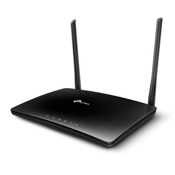 Роутер TP-Link Archer MR200, Black, WiFi 5, 4G (5GHz до 433 MB/s / 2.4GHz до 300 MB/s), 3xLan, 1xWan, microSIM, 2 зовнішні антени - 2