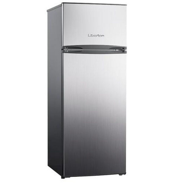 Холодильник Liberton LRU 143-206SH, Grey, двокамерний, загальний об'єм 206L, корисний об'єм 168L/37L, А+, 142.6x54.5x55 см