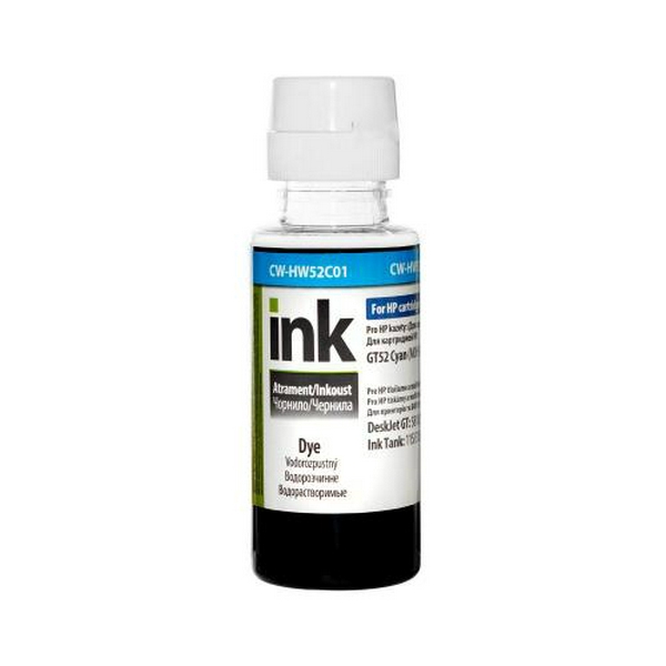 Чорнило ColorWay HP Ink Tank 115/315/415, Cyan, 100 мл (CW-HW52C01)