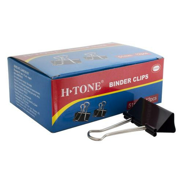 Біндери H-Tone Black, 51 мм, 12 шт (JJ40316-51)