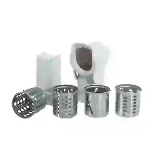 М'ясорубка Liberton LMG-28BST, Yellow, 2800W, продуктивність 1.9 кг/хв, 3 диски з отворами 3/5/7мм, барабани для терки та шатківниці, насадка для томатів/ковбасок/кеббе, реверс - 2