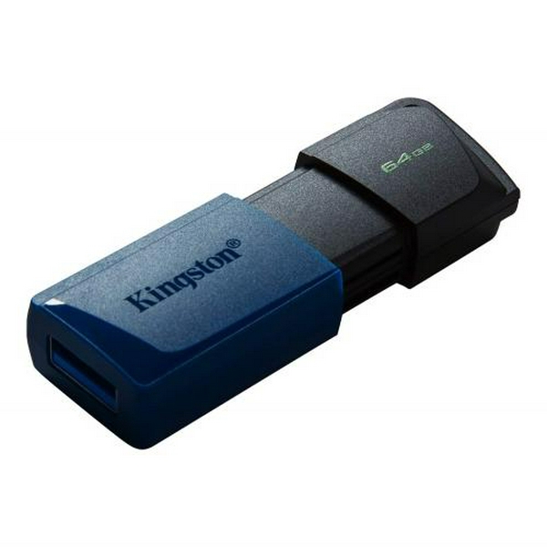 Флеш накопичувач USB 64Gb Kingston DataTraveler Exodia M, Black/Blue, USB 3.2 Gen 1 (DTXM/64GB)