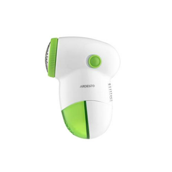 Тример для тканини Ardesto LSH-ZH1, White/Green, прозорий сміттєвий бак, 2xAA - 2