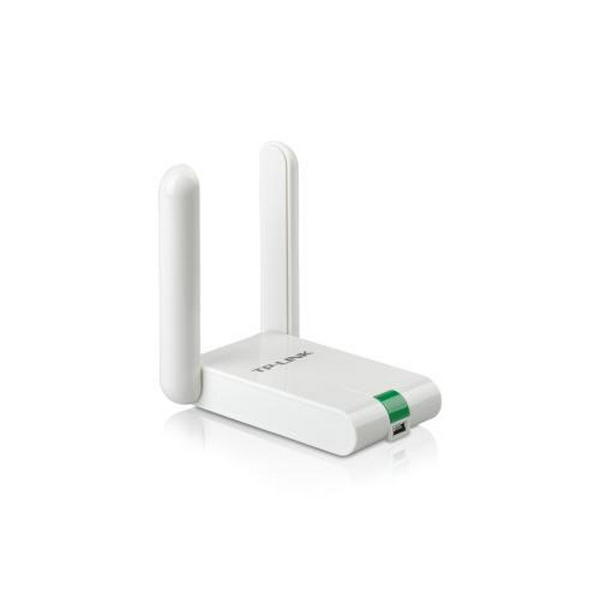 Мережевий адаптер USB TP-LINK TL-WN822N, White, до 300 Мбіт/с, 802.11n, WPS, USB 2.0, дві зовнішні антени 3 дБі