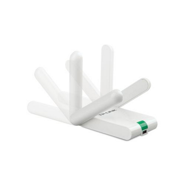 Мережевий адаптер USB TP-LINK TL-WN822N, White, до 300 Мбіт/с, 802.11n, WPS, USB 2.0, дві зовнішні антени 3 дБі - 2