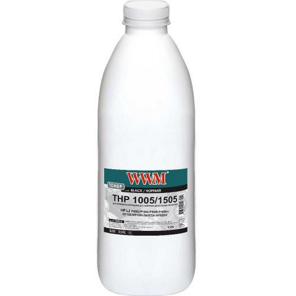 Тонер HP LJ P1005/1505/M1120/M1522, Canon LBP-3010/3100/3250, 1 кг, WWM (TB85-5)