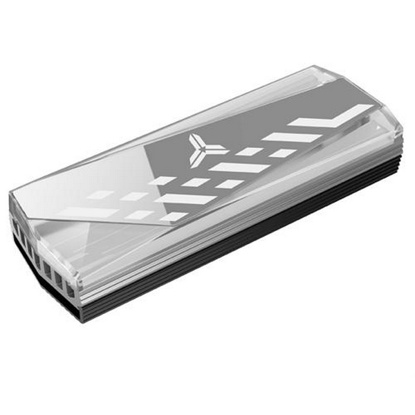 Радіатор для M.2 Qube M.2-4, Gray, для формату 2280, роз'єм M.2 (NGFF), RGB підсвічування - 5