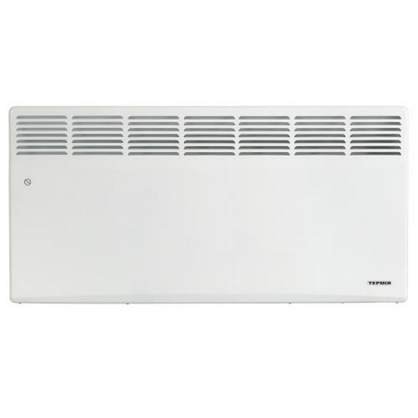 Конвектор Термія ЕВНА-2,5/230С2М(си), White, 2500W, настінний, голчастий нагрівальний елемент, площа обігріву 25м2, термостат, IP20, захист від перегріву, 910х450х120 мм