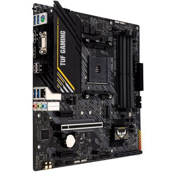 Мат.плата AM4 (A520) Asus TUF GAMING A520M-PLUS II, A520, 4xDDR4, Int.Video(CPU), 4xSATA3, 1xM.2, 1xPCI-E 16x 3.0, 2xPCI-E 1x 3.0, ALC887, Realtek GLan, 6xUSB3.2/6xUSB2.0, VGA/HDMI/DP, MicroATX - 3