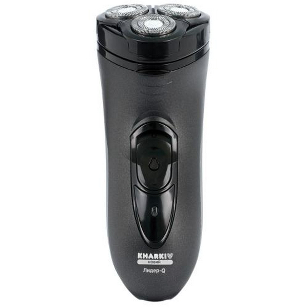 Електробритва Новий Харків НХ-8507 Лидер-Q Black, 6W, роторна, сухе гоління, 3 головки для гоління, подвійні леза, плаваюча конструкція ножів, повторение контуров лица, живлення акумуляторний Li-ion, тример для скронь - 2