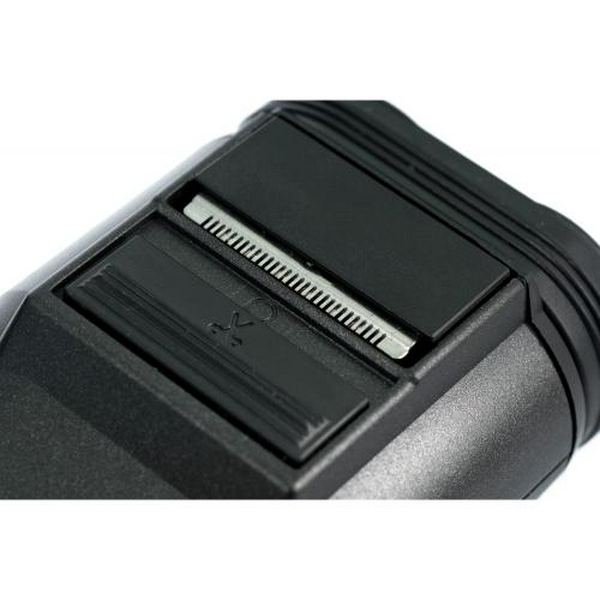 Електробритва Харків Х-6500, Black, 5W, роторна, сухе гоління, 2 головки для гоління, одинарне лезо, живлення від мережі, тример для скронь, механічна кнопка включення - 5