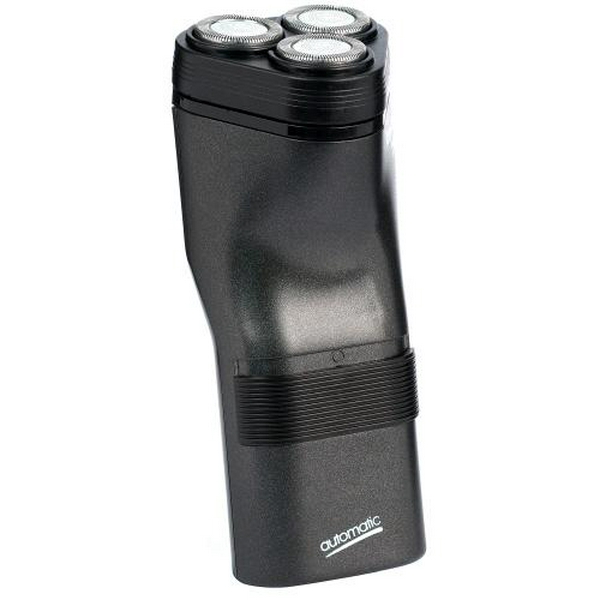 Електробритва Харків Х-7500, Black, 6W, роторна, сухе гоління, 3 головки для гоління, одинарне лезо, живлення від мережі, тример для скронь, механічна кнопка включення