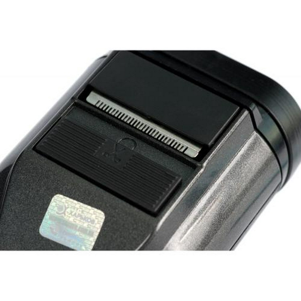 Електробритва Харків Х-7500, Black, 6W, роторна, сухе гоління, 3 головки для гоління, одинарне лезо, живлення від мережі, тример для скронь, механічна кнопка включення - 5