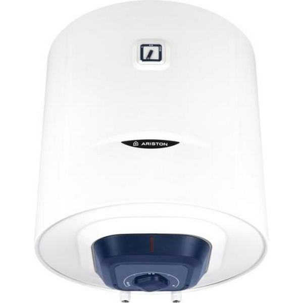 Водонагрівач Ariston BLU1 R 50 V 1.5 К PL DRY White 1500W, сухий ТЕН, накопичувальний, круглий, 50л, вертикальний, механічне керування, терморегулятор, захист від перегріву, захист від надлишкового тиску - 2