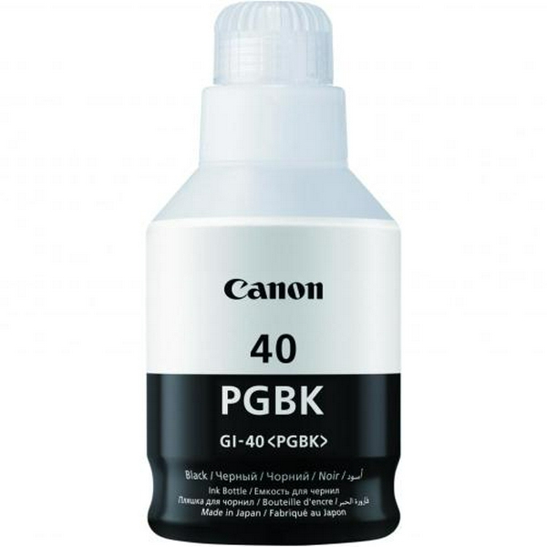 Чорнило Canon GI-40, Black, G5040/G6040, GM2040, 170 мл (3385C001) - 3