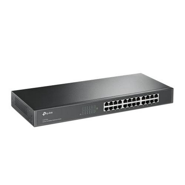 Комутатор TP-LINK TL-SF1024, 24xFE, 10/100 Mb/s, некерований, монтується у стійку - 2