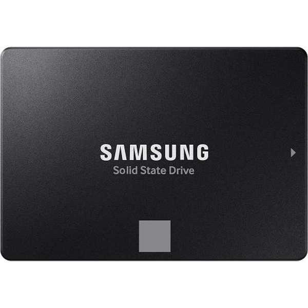 Твердотільний накопичувач SSD 500Gb, Samsung 870 Evo, SATA3, 2.5", MLC (3-bit), 560/530 МБ/с (MZ-77E500B)