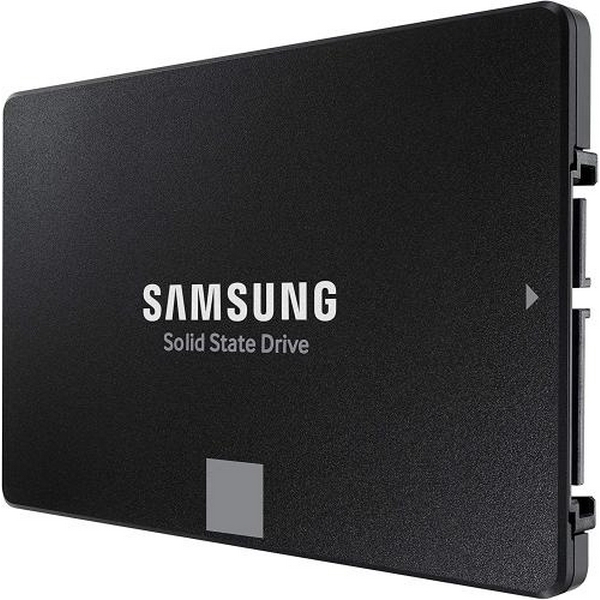 Твердотільний накопичувач SSD 500Gb, Samsung 870 Evo, SATA3, 2.5", MLC (3-bit), 560/530 МБ/с (MZ-77E500B) - 2