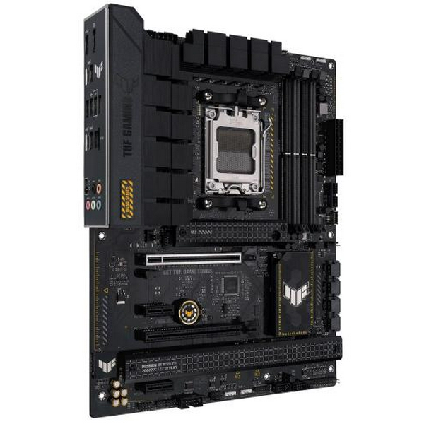 Материнська плата AM5 Asus TUF GAMING B650-PLUS, B650, 4xDDR5, Int.Video (CPU), 4xSATA3, 3xM.2, 2xPCI-E 4.0 16x, 2xPCI-E 4.0 1x, Realtek 7.1, Realtek 2.5Gb, 6xUSB3.2/6xUSB2.0, HDMI/DP, ATX - 3
