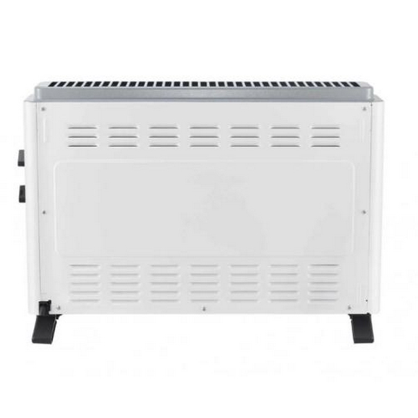 Конвектор Midea NDK20-21A, White, 2000W, підлоговий, відкритий тип тену, три рівні потужності, площа обігріву 20 кв.м, термостат, захист від перегріву, ніжки в комплекті - 5