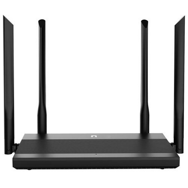 Роутер Netis N3, Black, AC1200 (2.4GHz до 300 Mbps, 5GHz до 867 Mbps), 4xGLan, 4 зовнішні незнімні антени