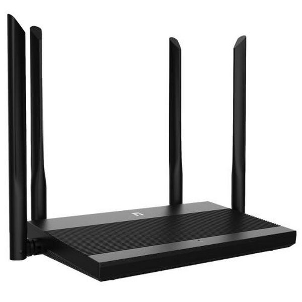 Роутер Netis N3, Black, AC1200 (2.4GHz до 300 Mbps, 5GHz до 867 Mbps), 4xGLan, 4 зовнішні незнімні антени - 3