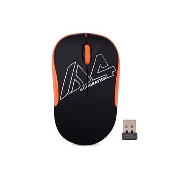 Миша A4Tech G3-300N Black+Orange, USB V-TRACK, Wireless (G3-300N Black+Orange)