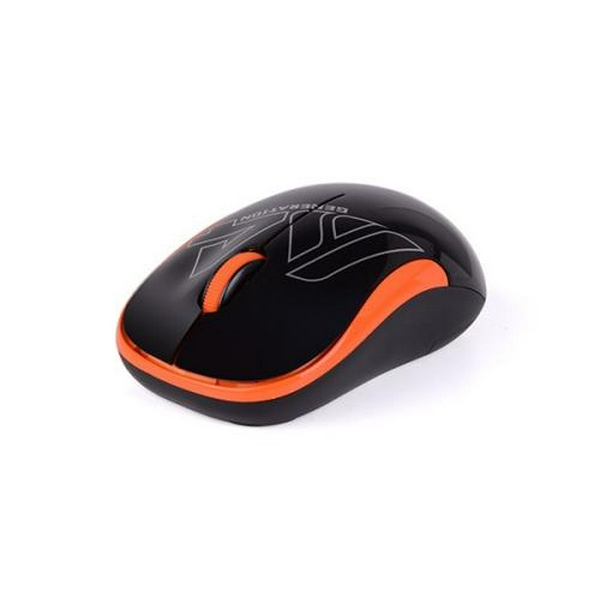 Миша A4Tech G3-300N Black+Orange, USB V-TRACK, Wireless (G3-300N Black+Orange) - 2