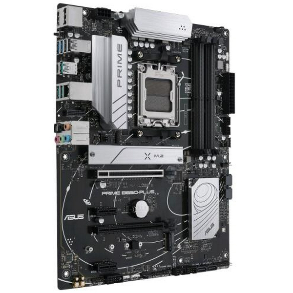 Материнська плата AM5 Asus PRIME B650-PLUS, B650, 4xDDR5, Int.Video (CPU), 4xSATA3, 2xM.2, 2xPCI-E 4.0 16x, 2xPCI-E 4.0 1x, 1xM.2 (Key E), Realtek 7.1, Realtek 2.5Gb, 8xUSB3.2/4xUSB2.0, HDMI/DP, ATX - 3