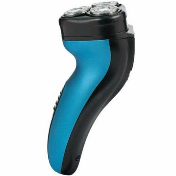 Електробритва Новий Харків НХ-8527 Fanat Silver, 6W, роторна, сухе гоління, 3 головки для гоління, подвійні леза, повторение контуров лица, індикатор роботи/включення, тример для скронь - 3