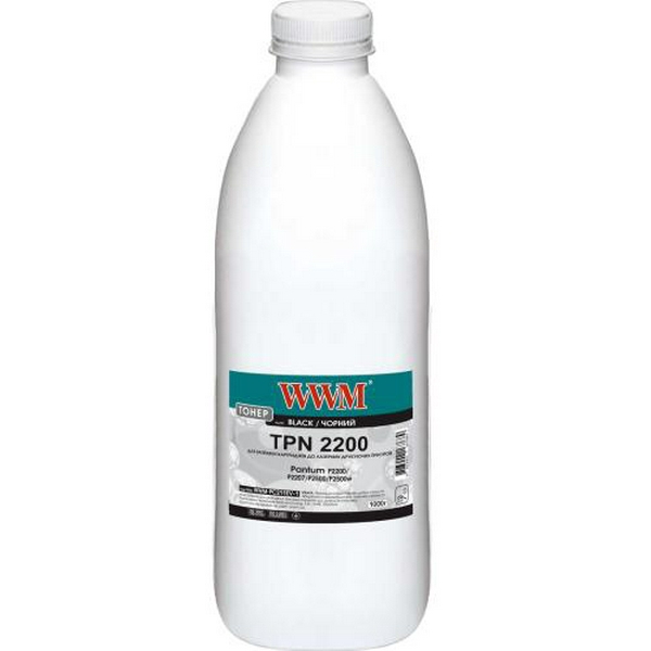 Тонер Pantum P2200/P2207/P2500/P2507, M6500/M6550/M6600/M6607, 1 кг, WWM (WWM-PC211EV-1)