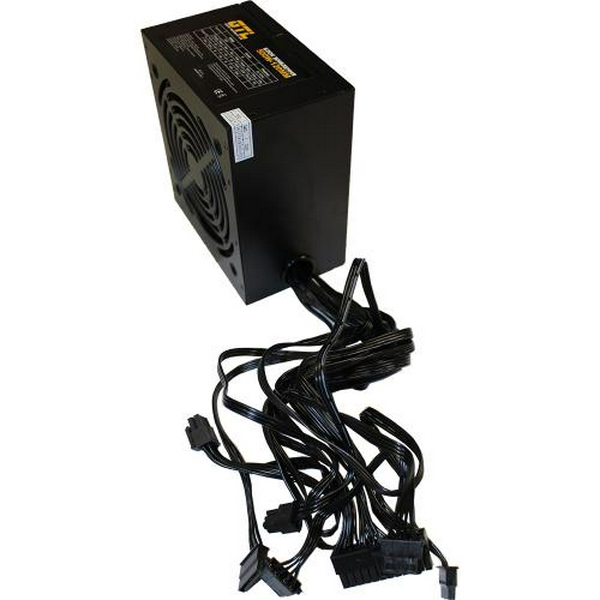 Блок живлення 500 Вт, GTL, Black, 120 мм, 2xMolex / 4xSATA / 1x6-pin / 1x4+4-pin / 1x20+4-pin, захист SCP / OCP / OVP / UVP (GTL-500-120) - 3