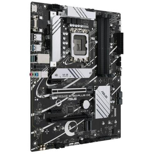 Материнська плата LGA1700, Asus PRIME B760-PLUS D4, B760, 4xDDR4, Int.Video(CPU), 4xSATA3, 3xM.2, 1xPCI-E 16x 5.0, 1xPCI-E 16x 4.0, 2xPCI-E 1x 3.0, 1xM.2 (Key E), Realtek 7.1, Realtek 2.5Gb, 6xUSB3.2/4xUSB2.0, VGA/HDMI/DP, ATX - 3