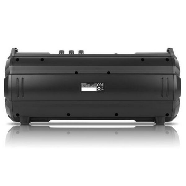 Колонка портативна 2.0 REAL-EL X-737 Black, 2 x 14 Вт, пластиковий корпус, Bluetooth, USB, живлення від акумулятора, 4000 мА * год, керування зверху - 4