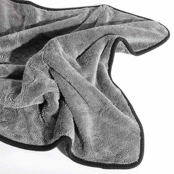 Авторушник ColorWay, Grey, двошарова мікрофібра, 50x60 см, щільність 1200 г/м² (CW-5612) - 2