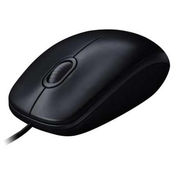 Миша Logitech M100, Black, USB, оптична, 1000 dpi, 3 кнопки, 1.8 м (910-006652) - 3