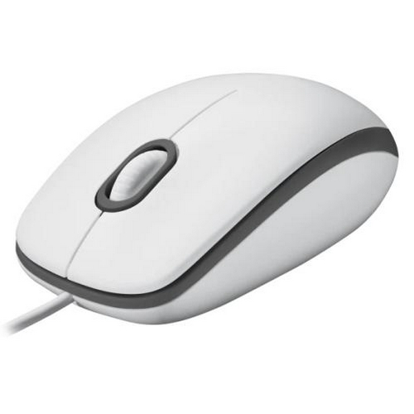 Миша Logitech M100, White, USB, оптична, 1000 dpi, 3 кнопки, 1.8 м (910-006764) - 3